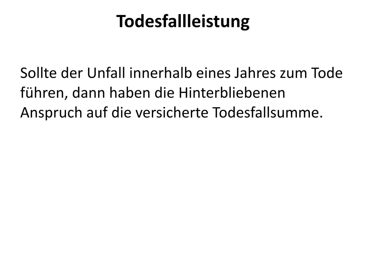 Private Unfallversicherung Gliederung
1. Was ist eine private Unfallversicherung?
2. Was ist ein Unfall?
3. Kosten
4. Invaliditätsleistung
5