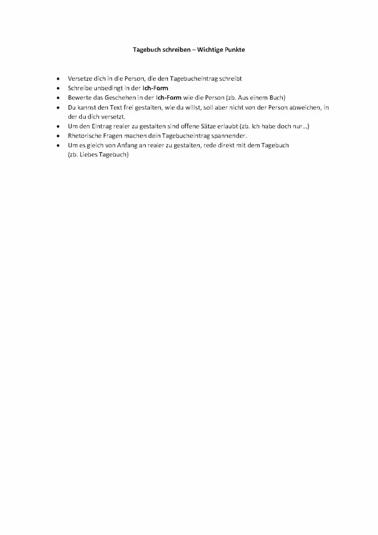 Know Tagebucheintrag - Infoblatt + Arbeitsblätter (Für SA) thumbnail