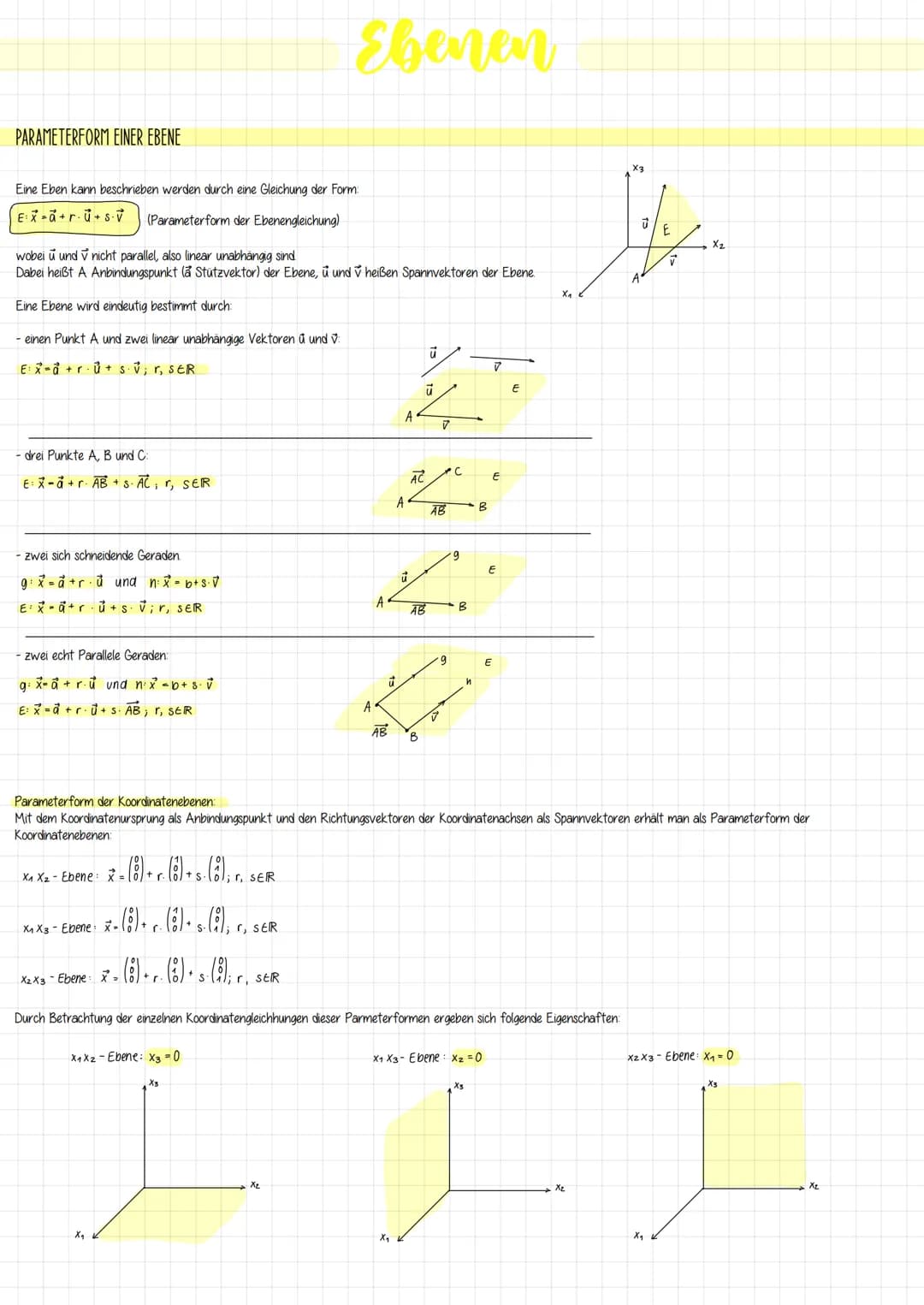 a Geometrie Lineare Gleichungssysteme und deren Lösbarkeit spielen bei der Fragestellung der analytischen Geometrie, insbesondere bei der Un