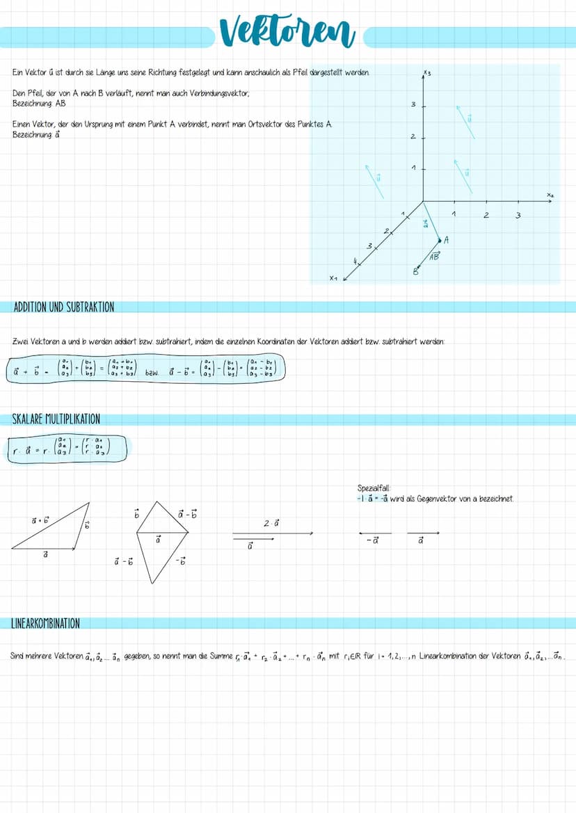 a Geometrie Lineare Gleichungssysteme und deren Lösbarkeit spielen bei der Fragestellung der analytischen Geometrie, insbesondere bei der Un