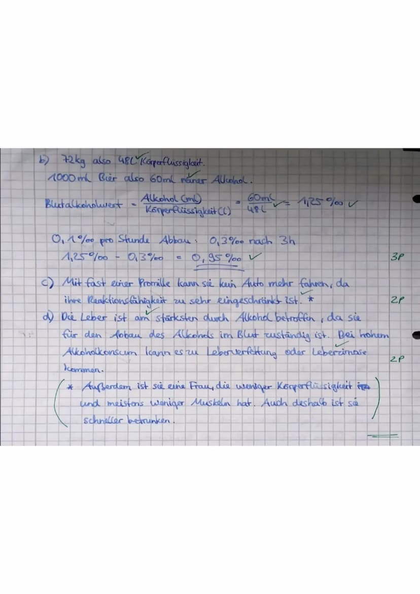 Datum: 13.07.2017
22,5/24P
!!SCHREIBT SO VIEL WIE NÖTIG ABER SO WENIG WIE MÖGLICH!!
Aufgabe 1: In Deutschland leiden aktuell leider etwa ein