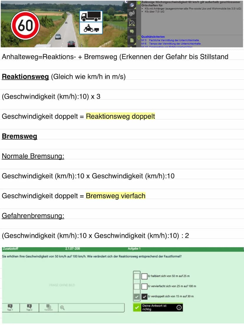 Thema 7
Geschwindigkeit, Abstand & umweltschonende Fahrweisen
Was sind die häufigsten Unfallursachen?
Sonstige Ursachen
20,0%
Falsches Verha