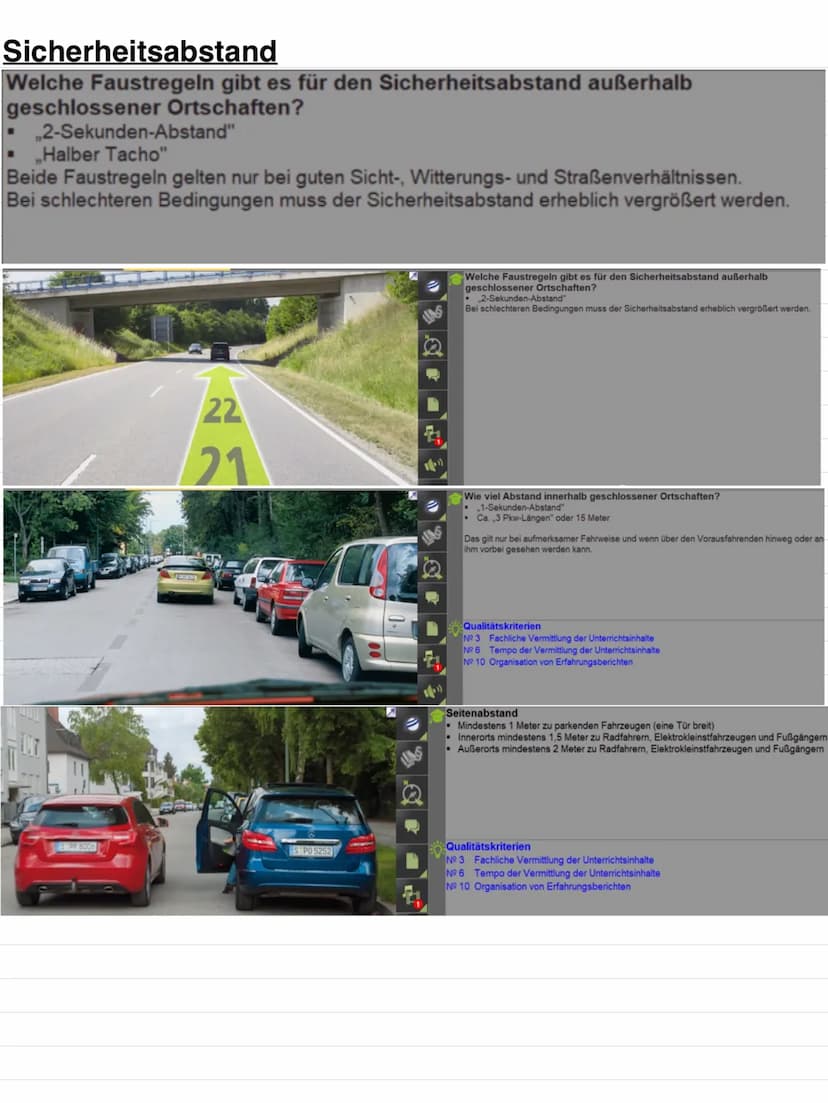 Thema 7
Geschwindigkeit, Abstand & umweltschonende Fahrweisen
Was sind die häufigsten Unfallursachen?
Sonstige Ursachen
20,0%
Falsches Verha