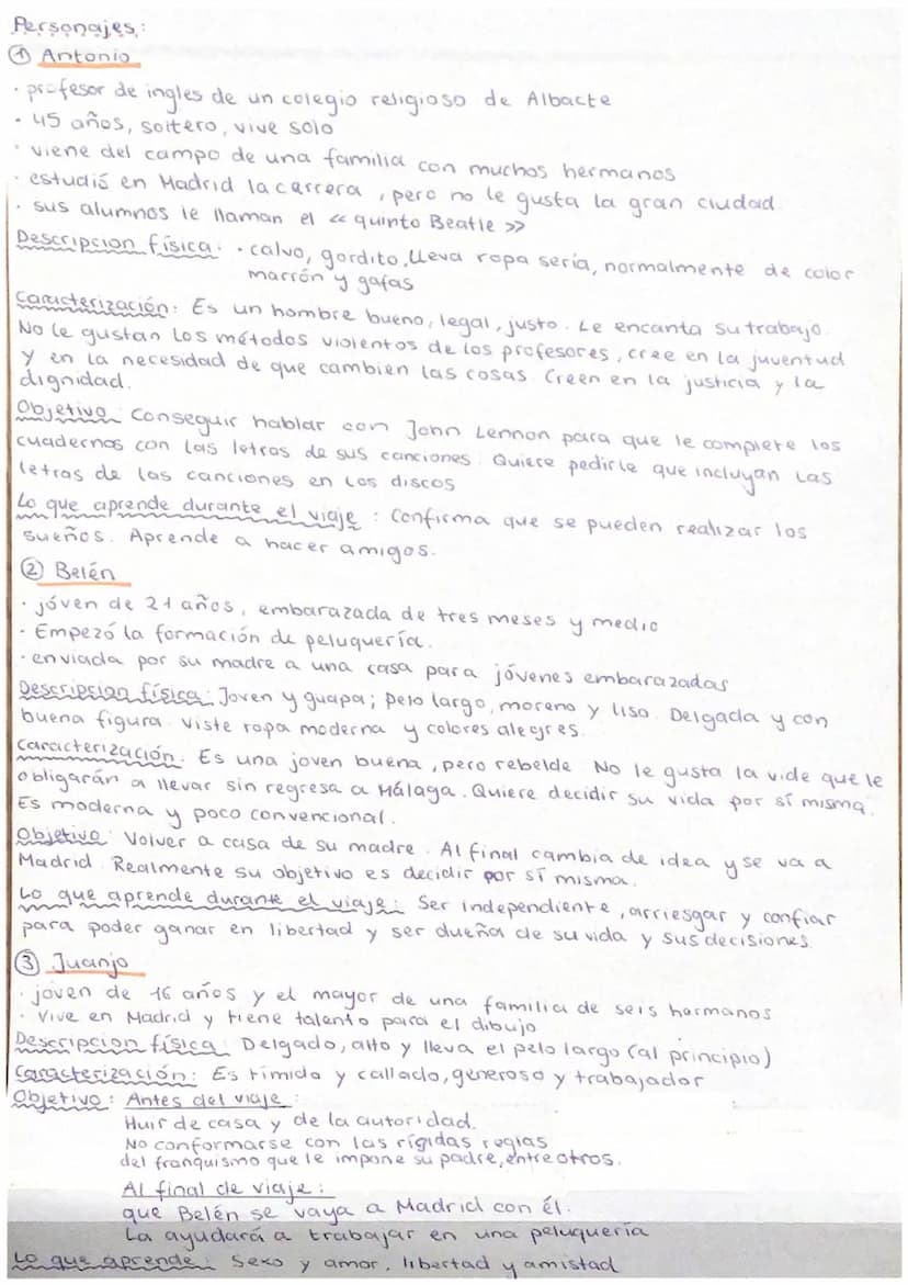 Spanisch
* Vivir es fácil con los ojos cerradas
Resumen
Antonio, profesor de inglés de mediana edad, es un gran fan de los
Beatles. Incluso 
