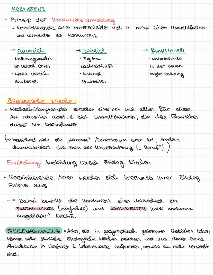 BIOTISCHE FAKTOREN
= Alle Einflusse der belebten Umwelt zusammengefasst.
(Einwirkungen auf einer Organismus, die von
Bsp.: Symbiose
Beziehun