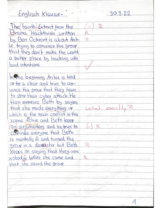 Know Drama-Analysis: Sehr gut (14NP) thumbnail