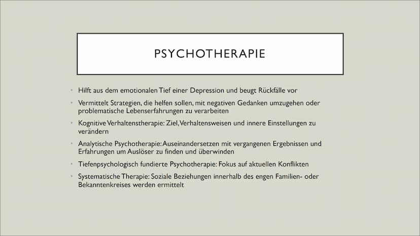DEPRESSIONEN
Julie Klemm ●
●
●
●
Allgemeines
Fakten und Zahlen
Symptome
Psychosozial
Neurobiologisch
INHALT ●
●
ALLGEMEINES
Nicht zurückführ