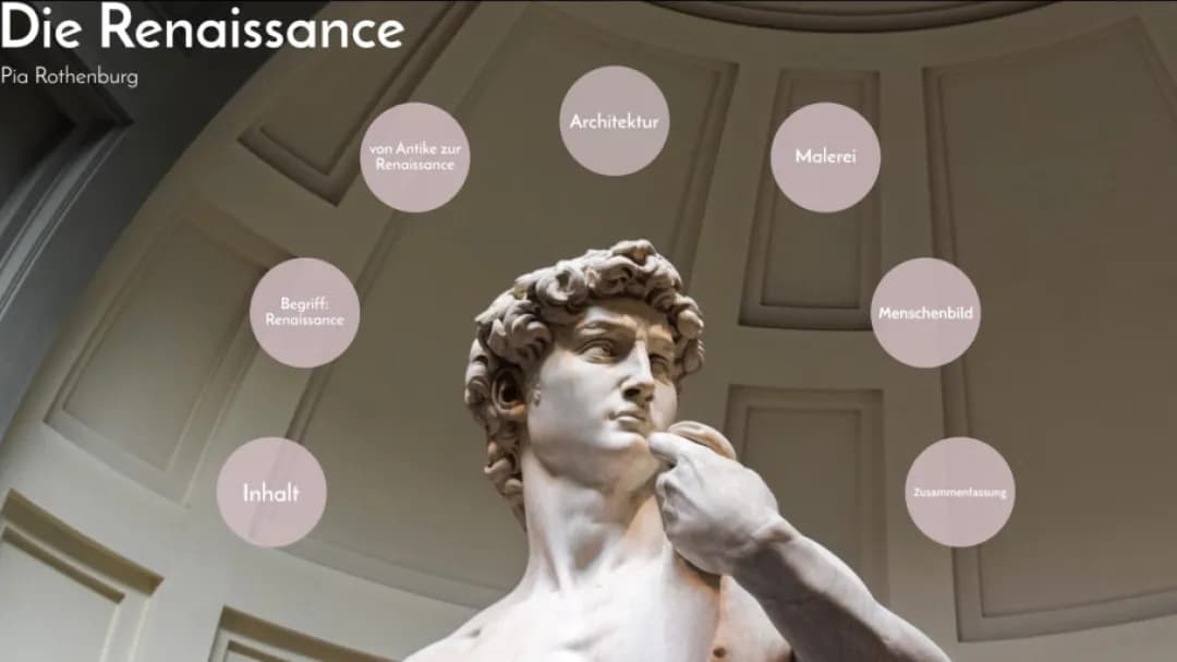 Renaissance Präsentation 