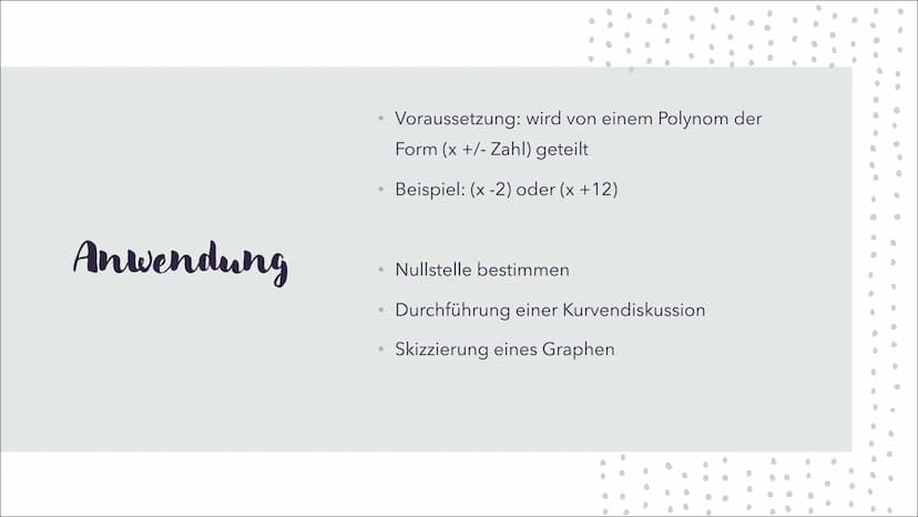 Horner-Schema
ALINA MÜCKE
SAALESCHULE FÜR (H)ALLE
10. DEZEMBER 2021 Gliederung
.
0
●
.
●
C
Historie
Erklärung & Bezug zur Polynomdivision
Un