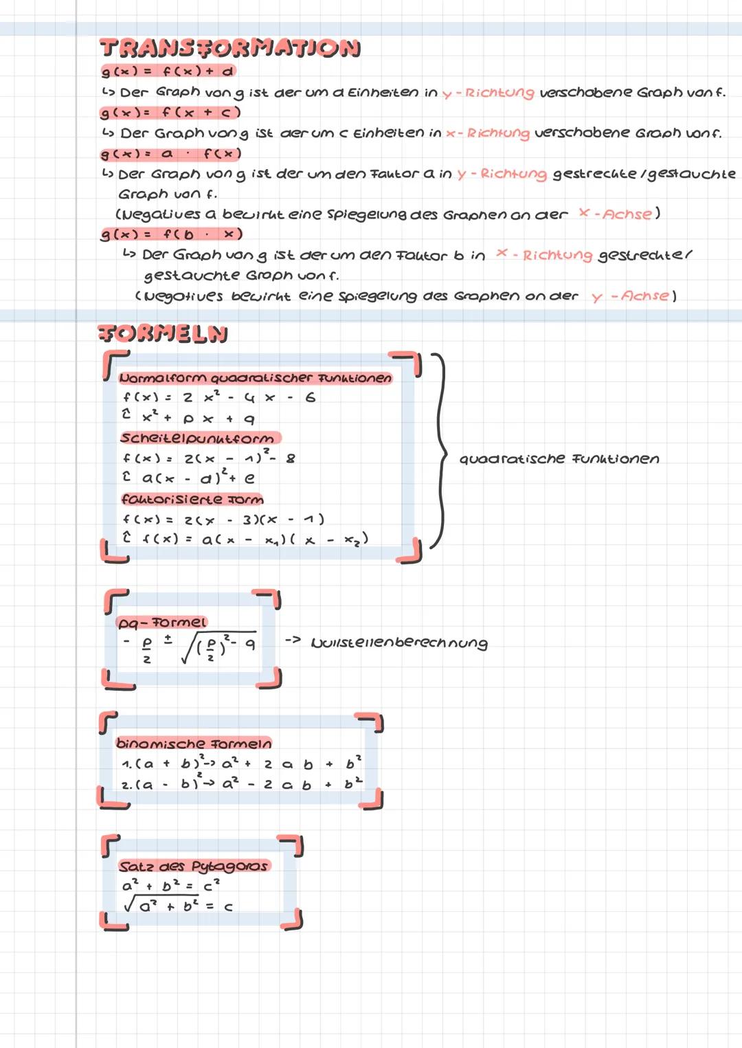 MATHEMATIKKLAUSUR
POTENZFUNKTIONEN
Definition
Eine Funktion mit einer variable mit einem Exponenten n=0.
_^
f(x) = x
Definitionsbereiche
-> 