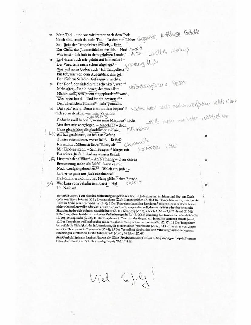 ch
Deutsch - Q1, 1-G91
Thema: Strukturell unterschiedliche Dramen aus unterschiedlichen historischen
Kontexten: Nathan der Weise (G. E. Less