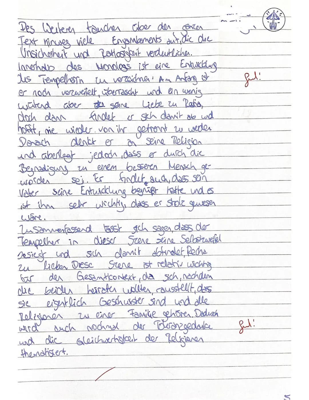 ch
Deutsch - Q1, 1-G91
Thema: Strukturell unterschiedliche Dramen aus unterschiedlichen historischen
Kontexten: Nathan der Weise (G. E. Less