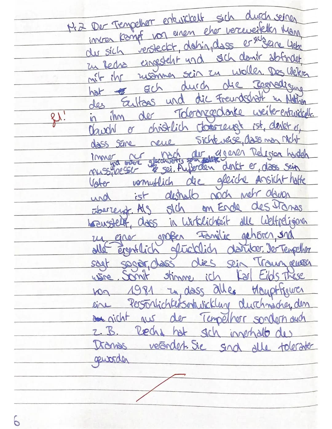 ch
Deutsch - Q1, 1-G91
Thema: Strukturell unterschiedliche Dramen aus unterschiedlichen historischen
Kontexten: Nathan der Weise (G. E. Less