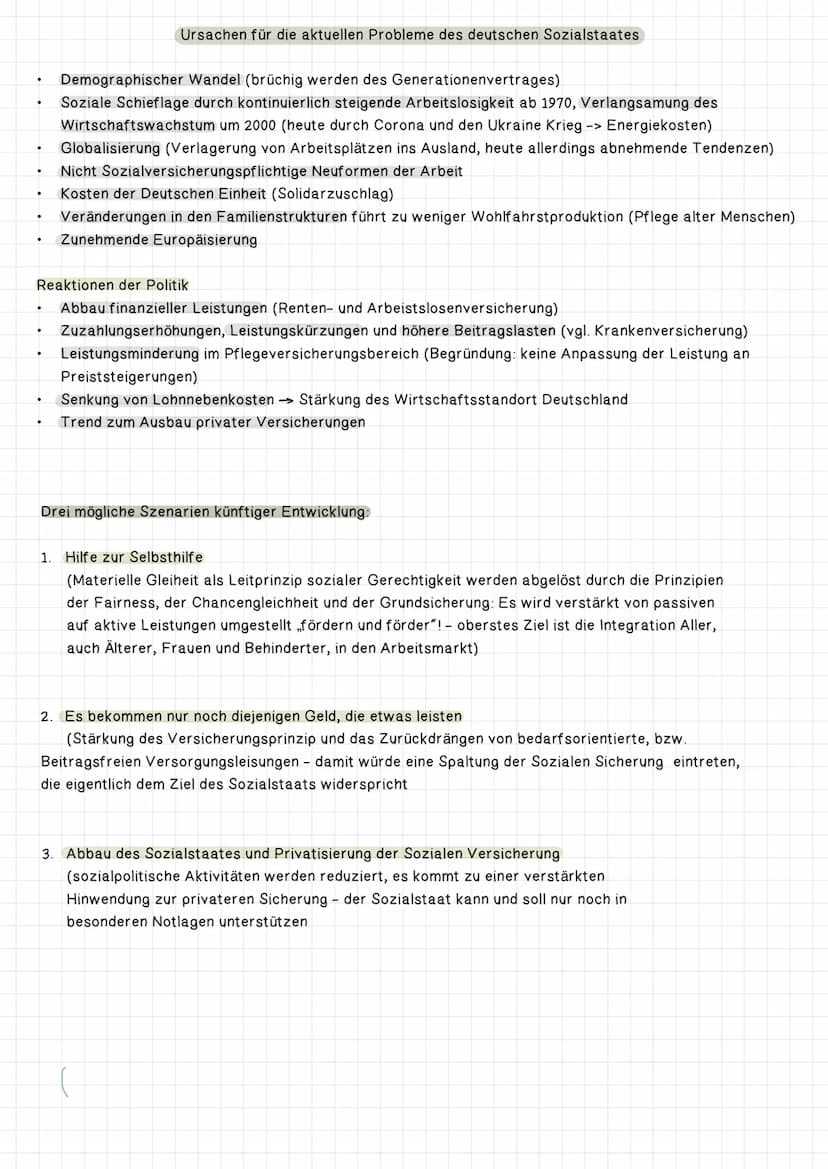 Der deutsche Staat ist ein demokratischer und sozialer Bundes- und Rechtsstaat. Das heißt das sich der
Gesetzgeber auch um soziale Gerechtig