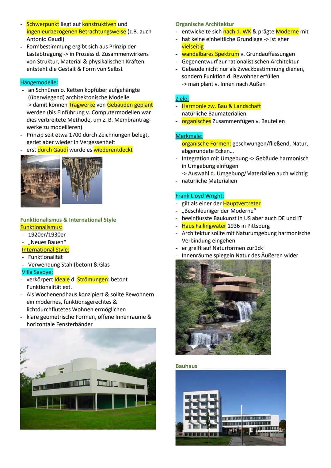 Architektur
= Baukunst des Menschen
Aus griech. Worten ,,archi" (Haupt-) und ,,techné"
(Kunst/Handwerk)
- 1. ,,richtige" Kunstform, denn ers