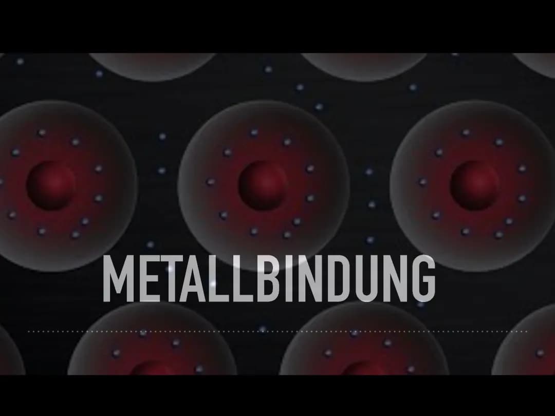 Metallbindung