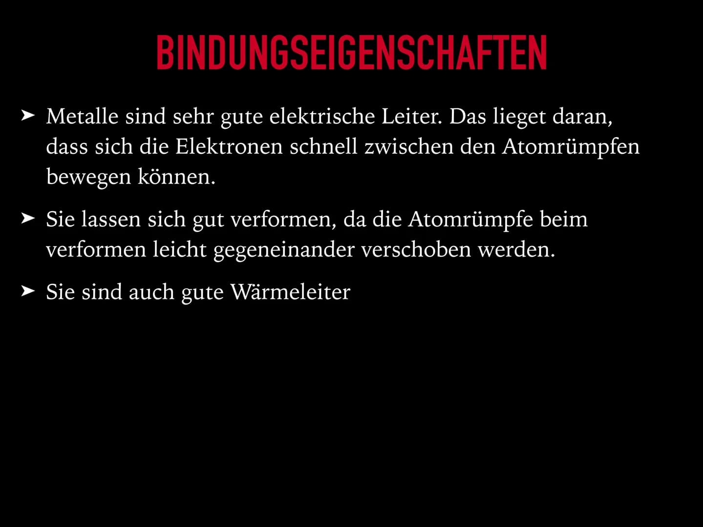 METALLBINDUNG ➤WAS IST METALLBINDUNG?
AUFBAU EINER METALLBINDUNG
BINDUNGSARTEN UND EIGENSCHAFTEN WAS IST METALLBINDUNG?
Die Metallbindung is