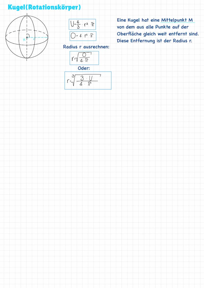 Volumeneinheiten
1000
Würfel
E
A
H
A
a
Quader
H
a
Geometrische Körper
1000
3
B
(=L)
O
1000
G
V-G.h
Volumen-Flächeninhalt
C
: 1000
O-2G + M
O