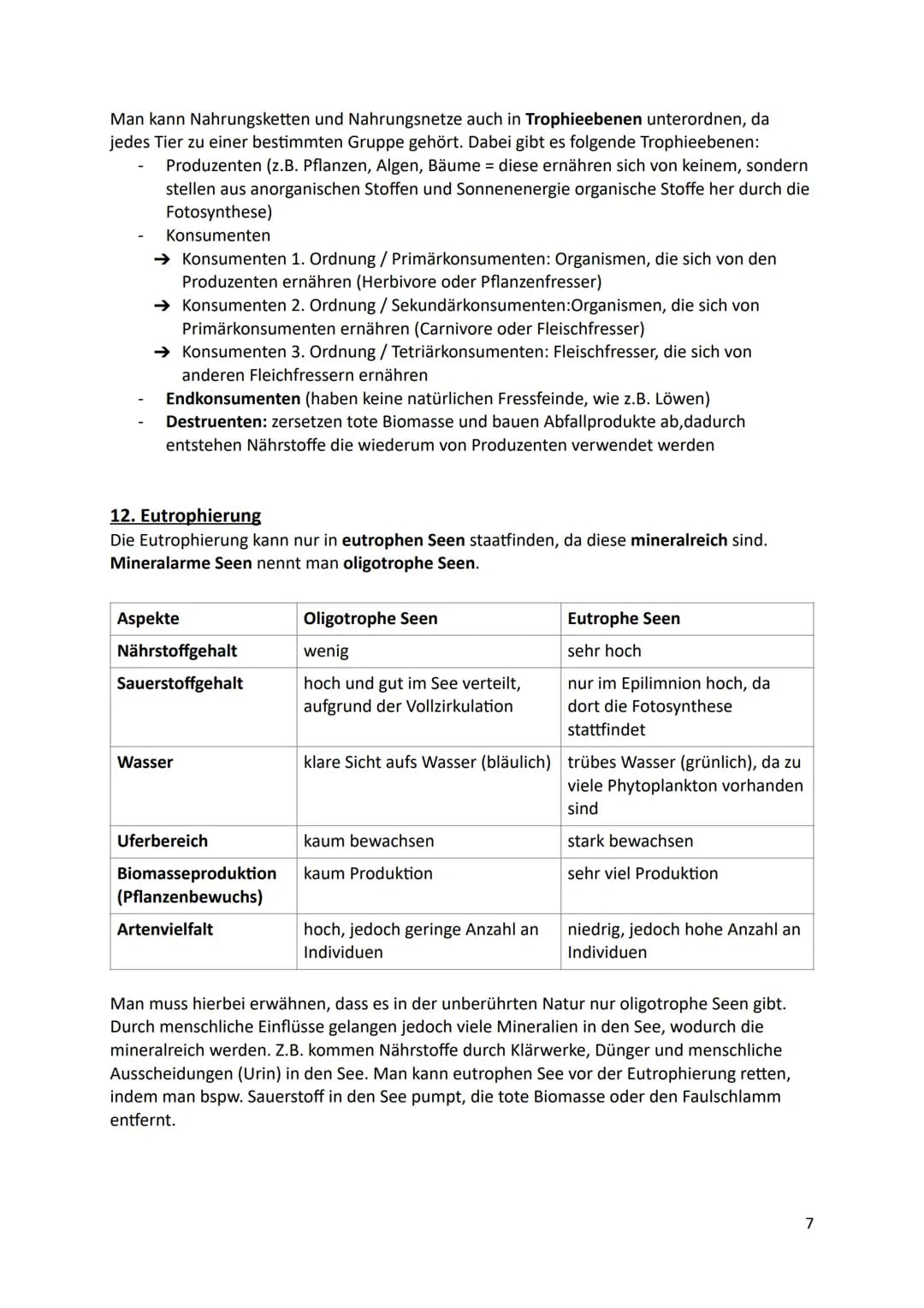 Ökologie
1.Definition
Die Ökologie beschäftigt sich mit der Wissenschaft von den Wechselbeziehungen zwischen
den Lebewesen und ihrer Umwelt.