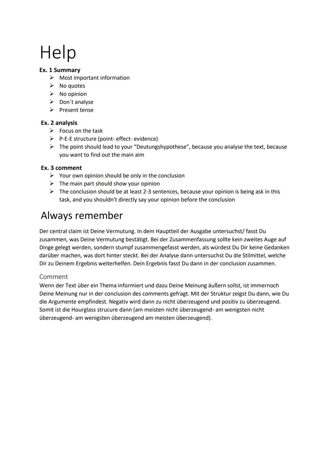 # Analysis

| Non-fictional text | Fictional text |
| ----------- | ----------- |
| ➤ Article | ➤ short story |
| ➤ Speech | ➤ drama |
| ➤ R