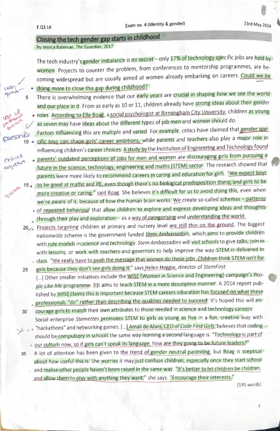 How to write an analysis

introduction
- No typical introduction sentence like a
Summary!
- write down what the authors intention
is
↳and ho