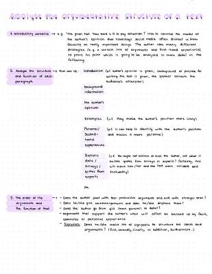 Know Analysis of the argumentative structure of a text thumbnail