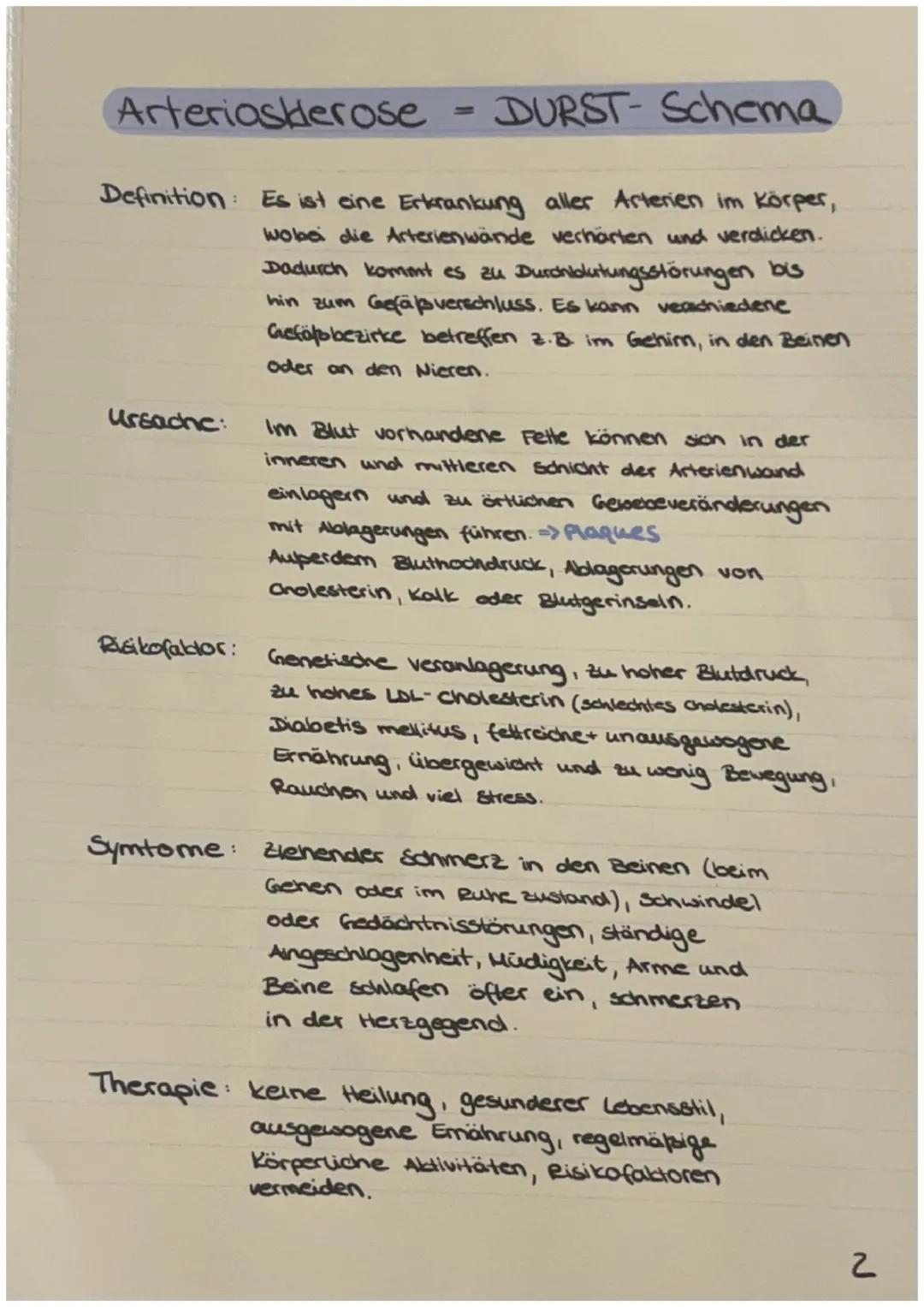 Symtome

Zienender Schmerz in den
Beinen, schwindel, Gedächtnis-
Störungen, Angeschlagenheit,
Hüdigkeit, Armer Beine adhlafen
oft ein, schme