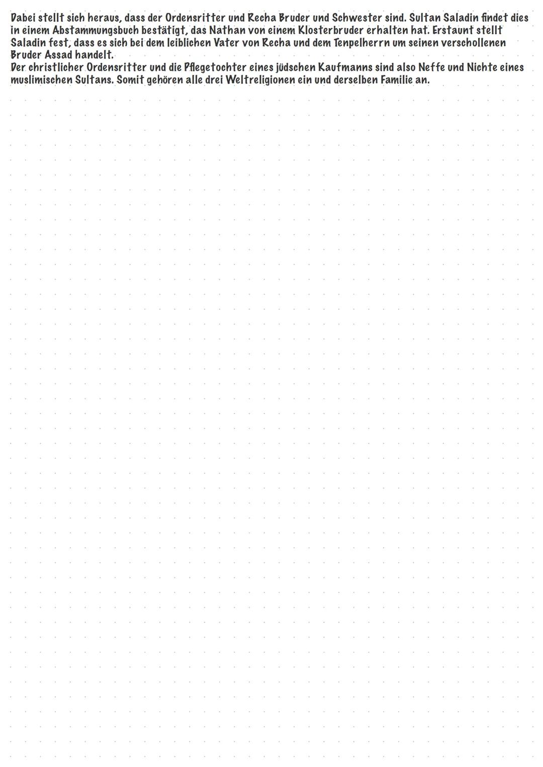 nathan der weise Drama

Aufbau einer Szenenanalyse:
1. Einleitung: Einleitungssatz (bibliographische Angaben: Szene, Titel, Autor, Jahr der 