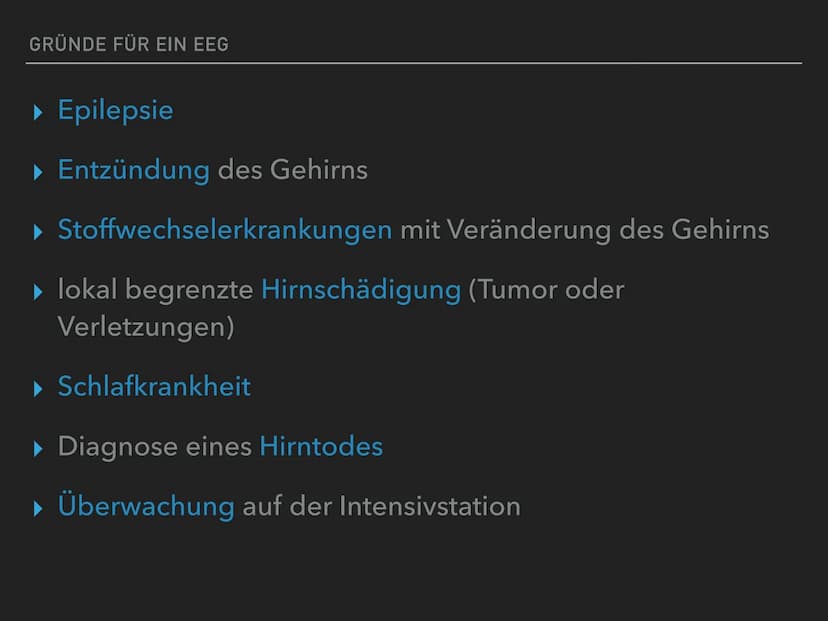 EEG-1
EEG-2
EEG-3
EKG
BIOLOGIE
EKG & EEG
مسد
What
[5μV] EKG (Elektrokardiogramm):
= Aufzeichnung von elektrischen Spannungen bei jedem Herzs