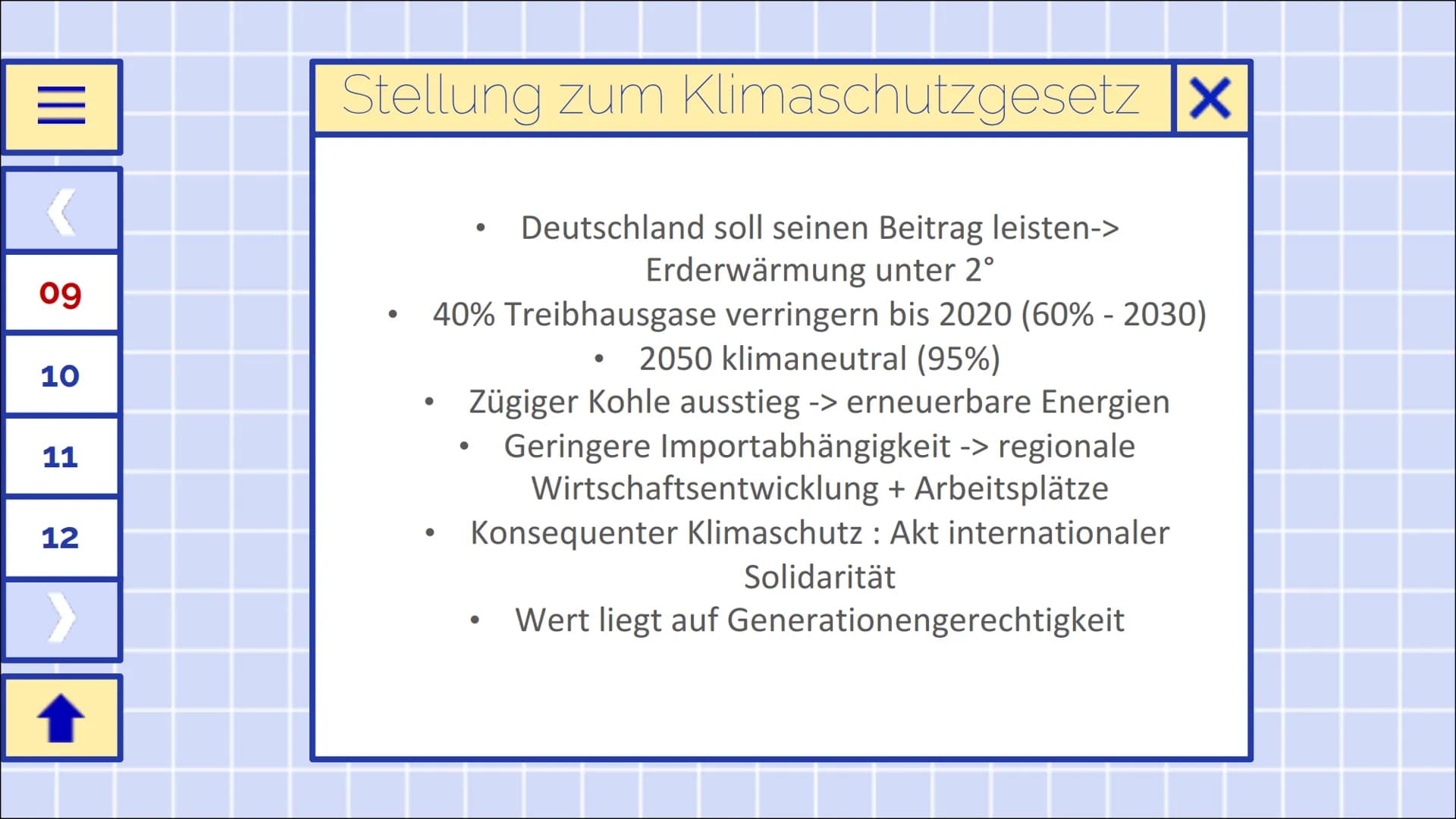DIE LINKE
Jasmin & Lara
ENTER
X |||
<
01
02
03
04
↑
Themen
●
●
●
●
●
●
●
Fakten und Allgemeines
Entstehung
Politische Stellung
Stellung zum 