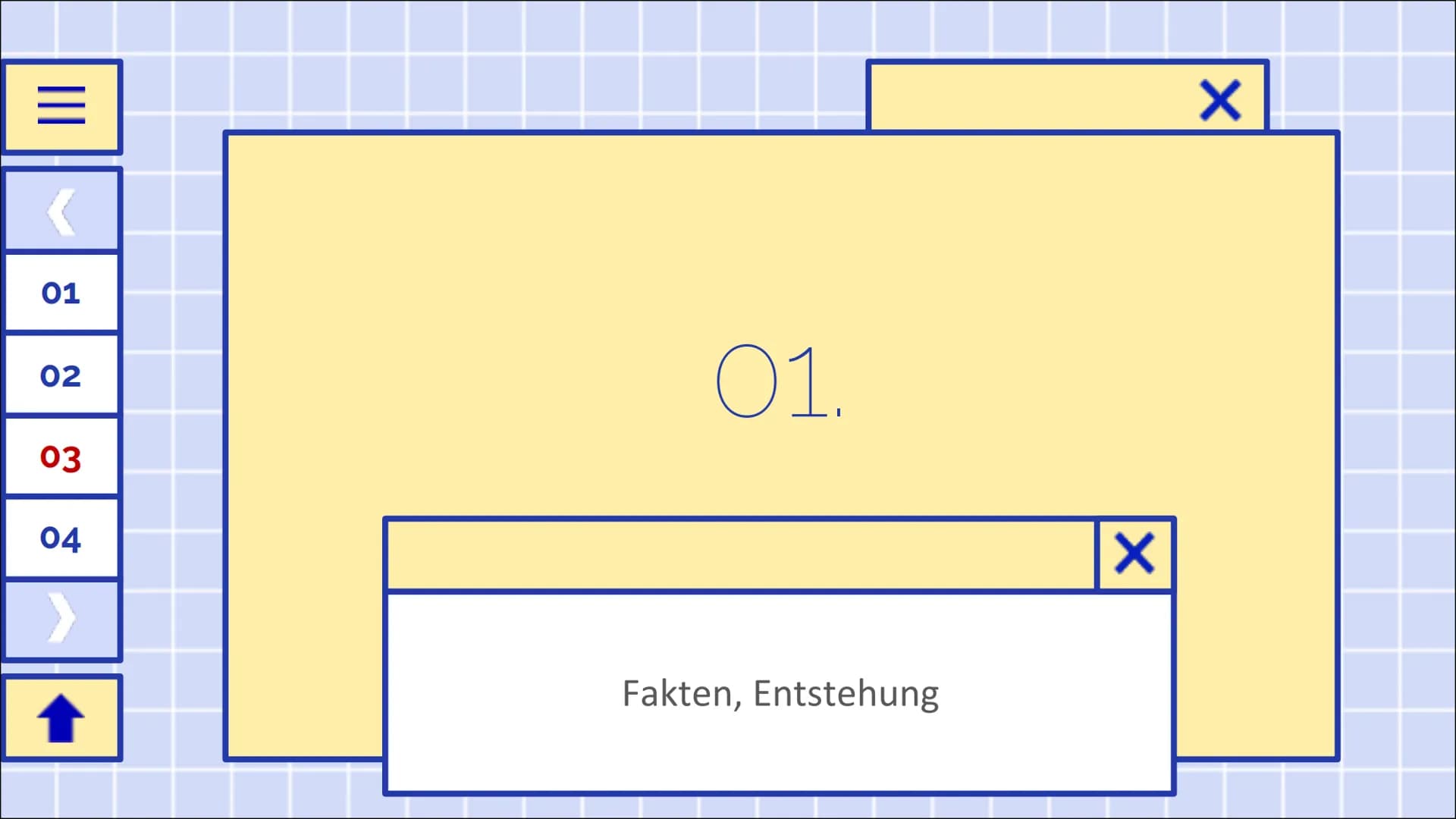 DIE LINKE
Jasmin & Lara
ENTER
X |||
<
01
02
03
04
↑
Themen
●
●
●
●
●
●
●
Fakten und Allgemeines
Entstehung
Politische Stellung
Stellung zum 