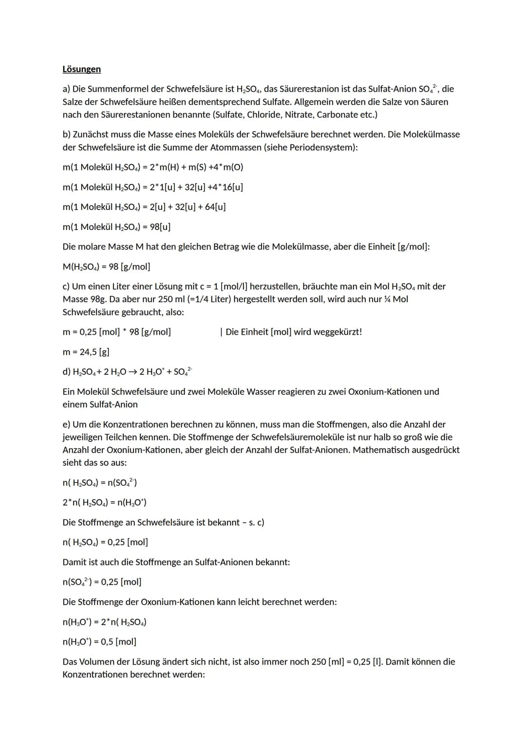 Säuren und Basen:
Wichtige Säuren:
Salzsäure HCL
Salpetersäure HNO3
Schwefelsäure H₂SO₂
Phosphorsäure H₂PO4
Essigsäure CH₂COOH
Kohlensäure H