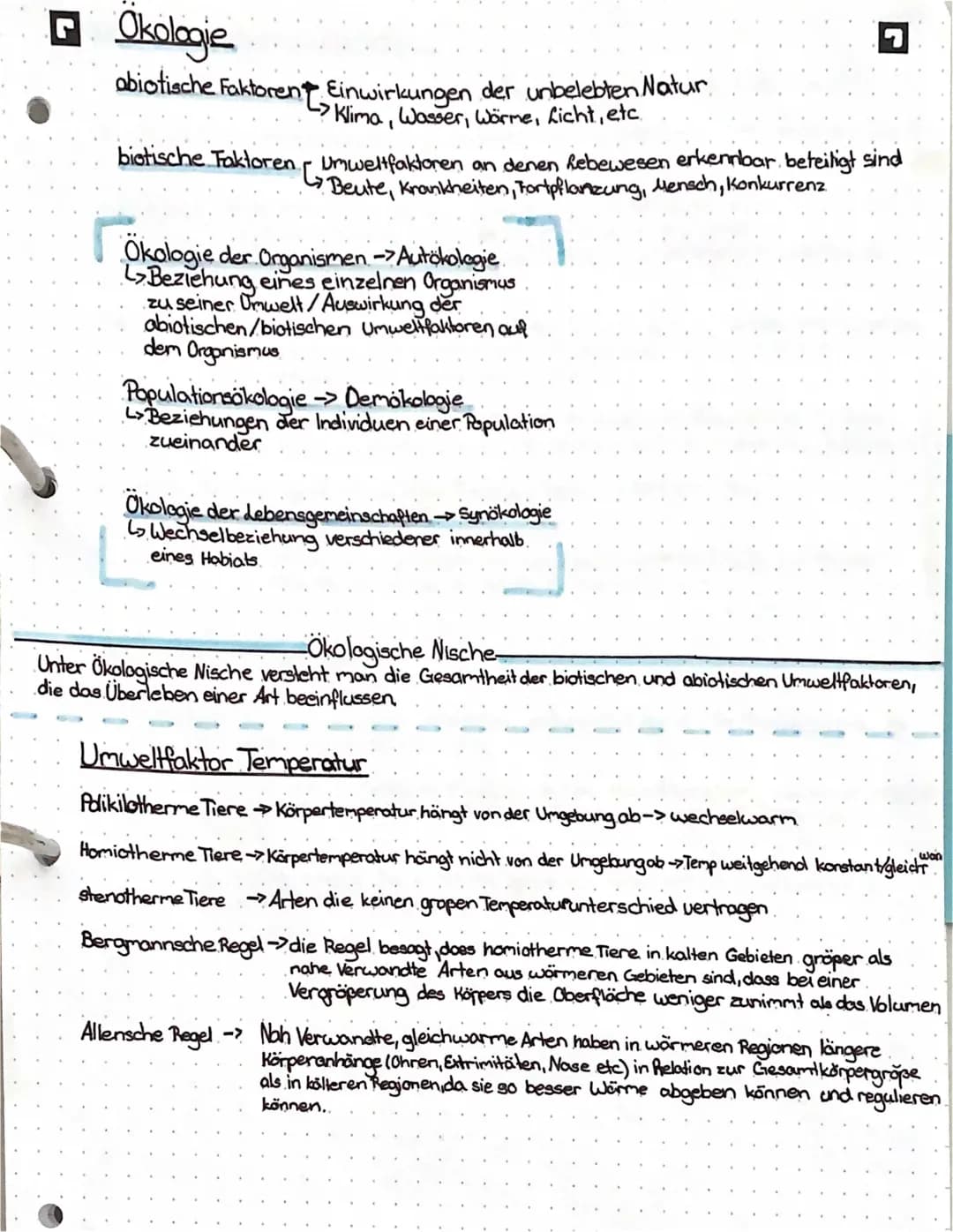 Ökologie