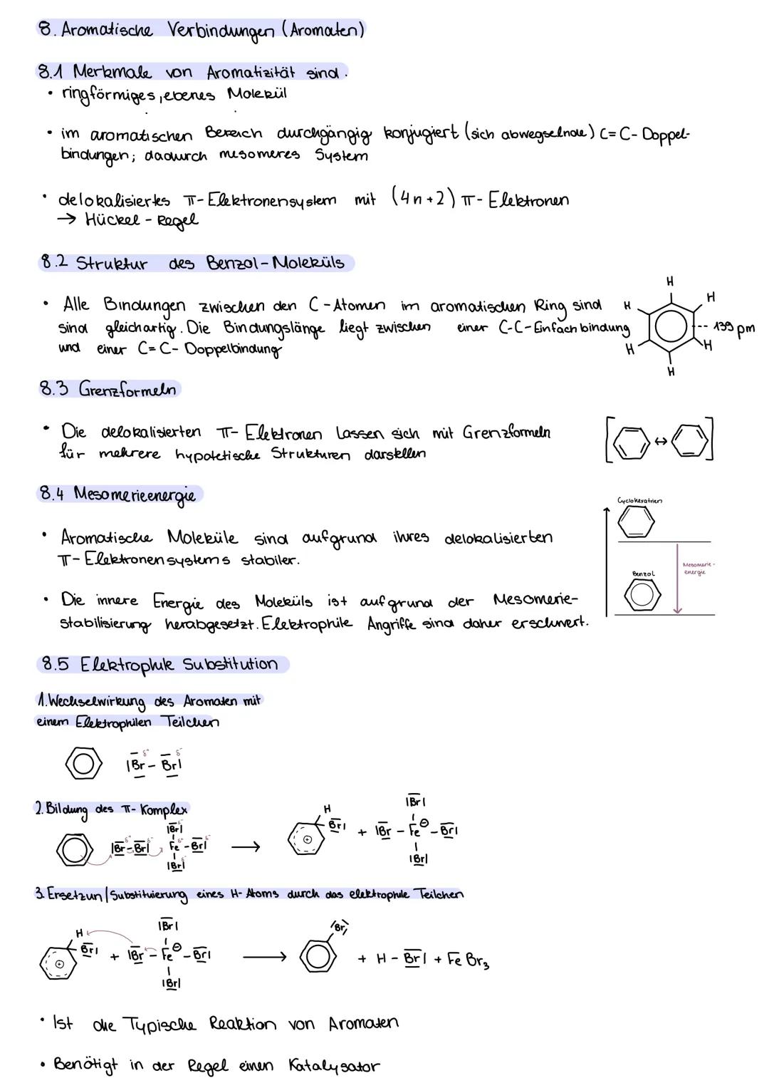 Reaktionswege in der Organischen Chemie
1. Reaktionstyp
• Die Vielzahl organischer Reaktionen lässt sich auf wenige Grundtypen reduzieren. D