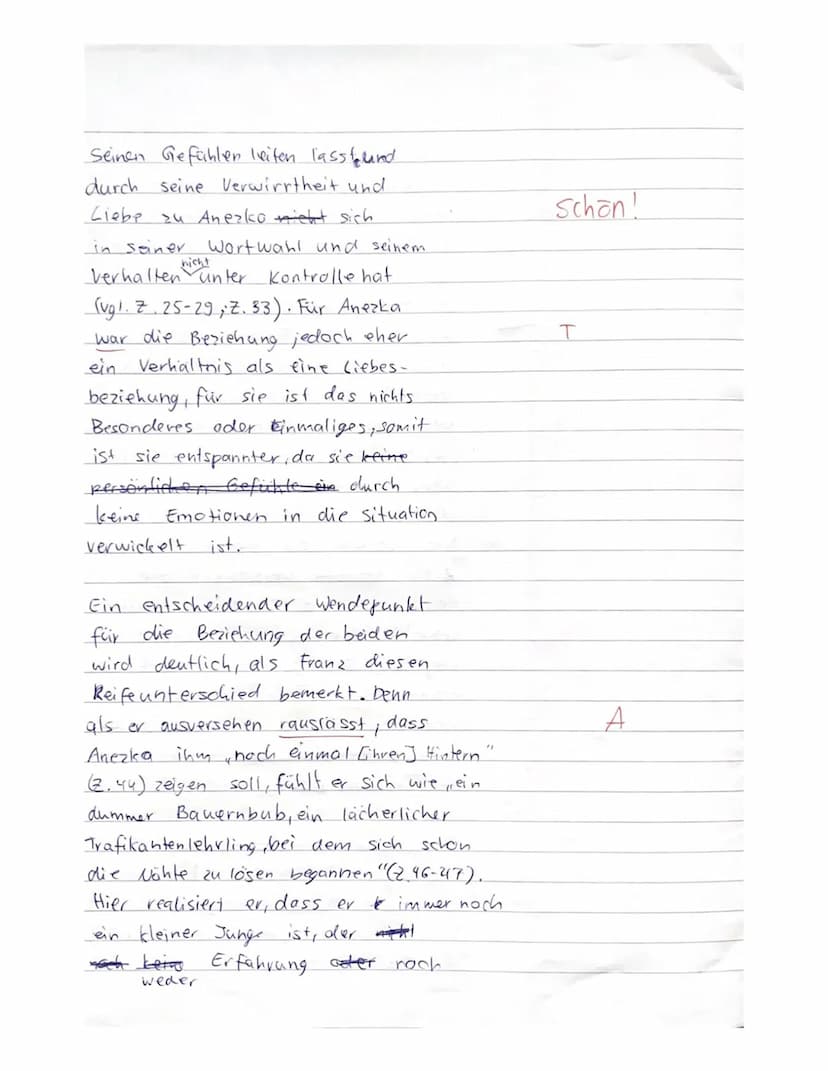 
<p>Der Roman "Der Trafikant", verfasst von Robert Seethaler, der 2017 veröffentlicht wurde, behandelt die Entwicklung des siebzehnjährigen 
