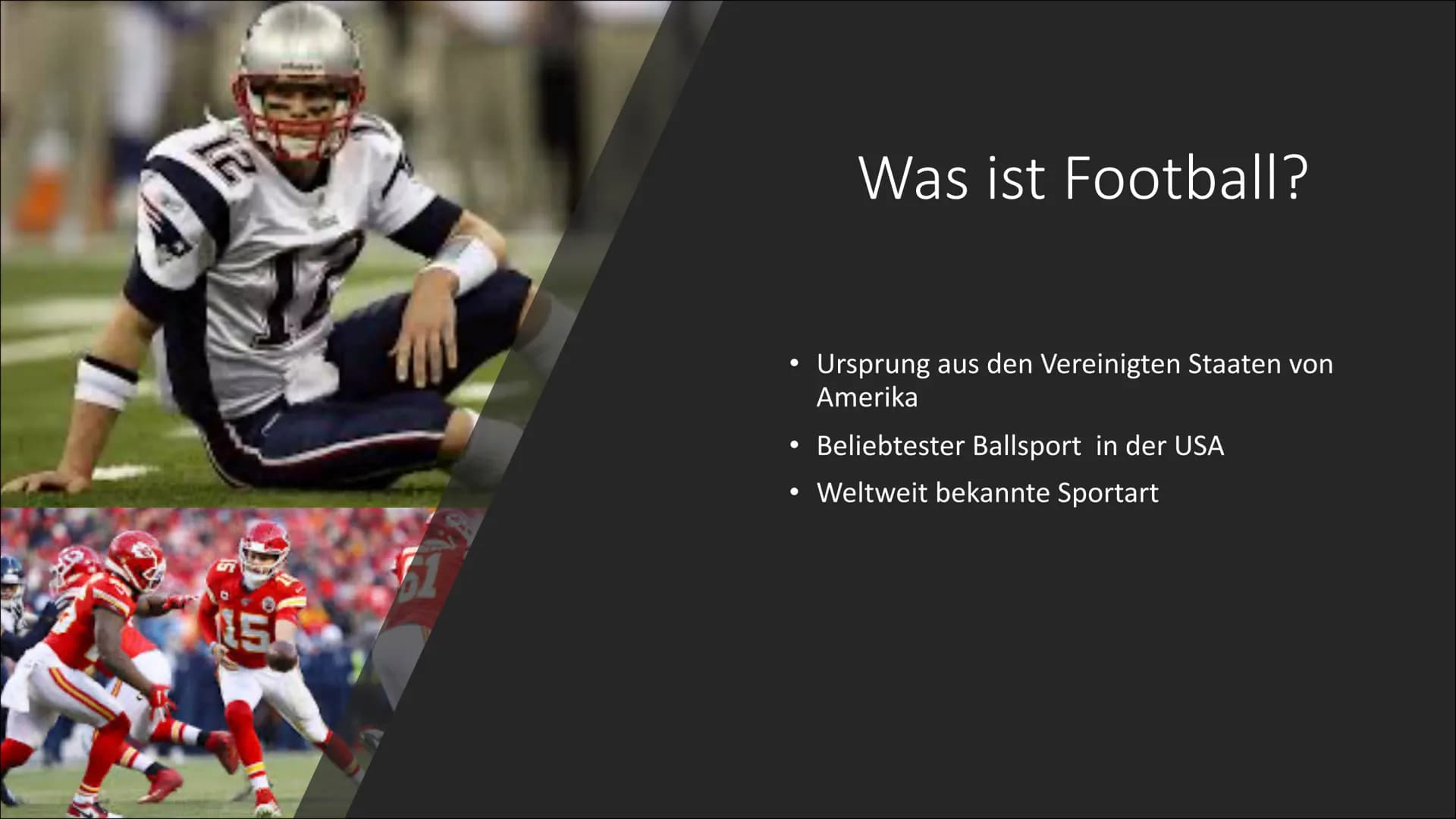 
<h2 id="wasistfootballgeschichte">Was ist Football? + Geschichte</h2>
<p>American Football hat seinen Ursprung in den Vereinigten Staaten v