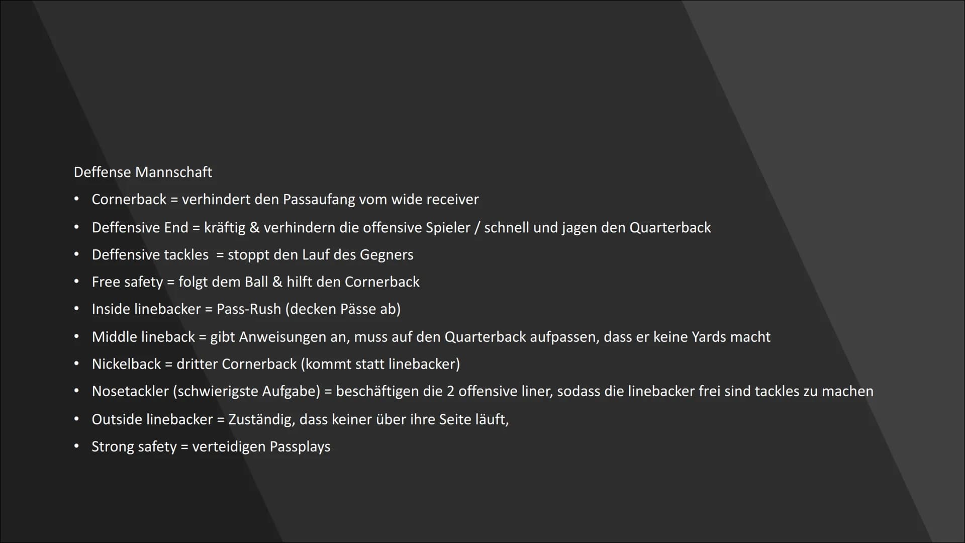 
<h2 id="wasistfootballgeschichte">Was ist Football? + Geschichte</h2>
<p>American Football hat seinen Ursprung in den Vereinigten Staaten v