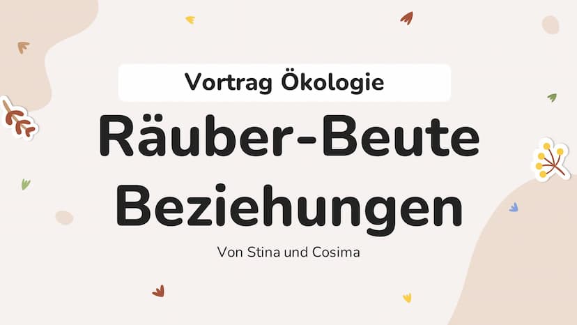 STINA
DEFINITIONEN
RÄUBER:
BEUTE:
ÖKOSYSTEM:
ÖKOSYSTEM WALD
DEFINITION:
NAHRUNGSBEZIEHUNGEN: -EIN SYSTEM, VON BEZIEHUNGEN ZWISCHEN ORGANISME