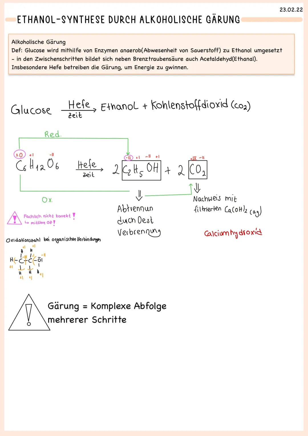 Lennzettel
Chemie
Q2 ALKOHOLE/
ALKANOLE DIE STOFFKLASSE DER ALKOHOLE
a. Grundbegriffe: funktionelle Hydroxy(1) gruppe, einwertige Alkohole (