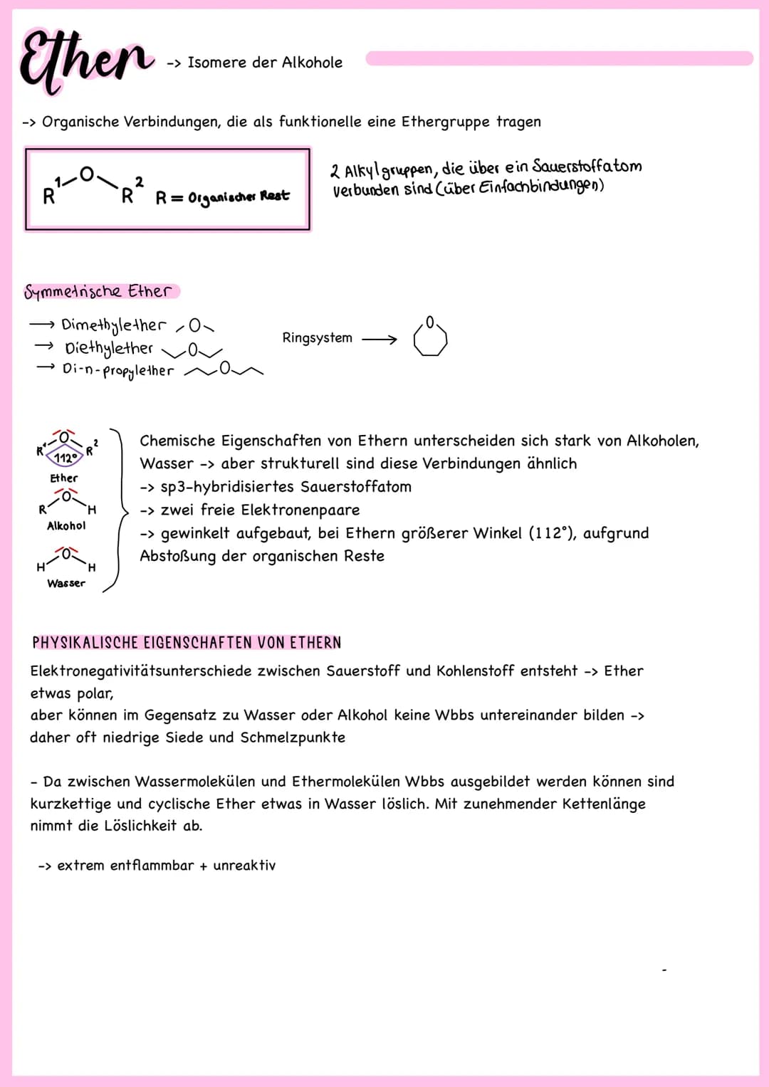 Lennzettel
Chemie
Q2 ALKOHOLE/
ALKANOLE DIE STOFFKLASSE DER ALKOHOLE
a. Grundbegriffe: funktionelle Hydroxy(1) gruppe, einwertige Alkohole (