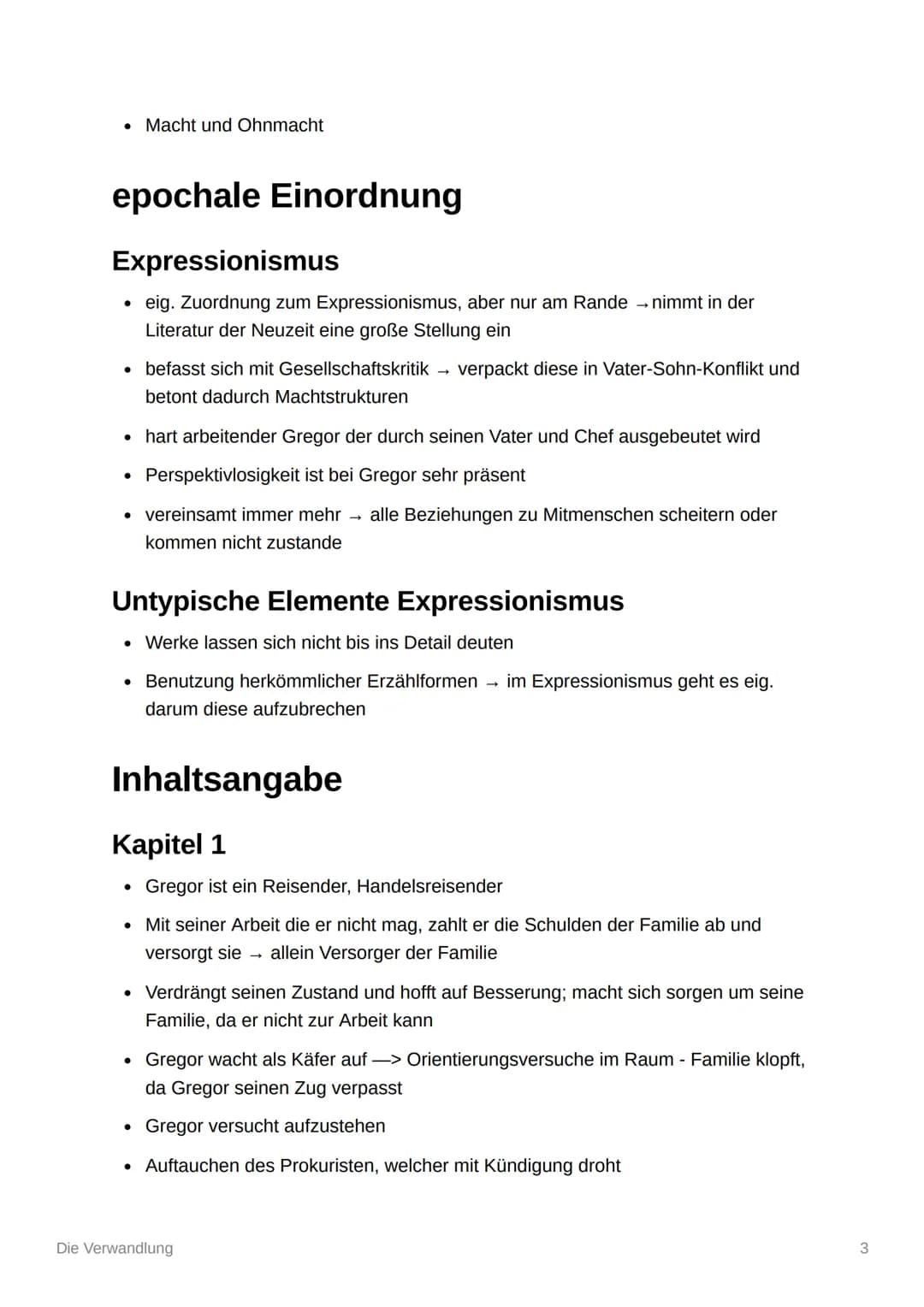 Die Verwandlung
Franz Kafka
Biografie
Franz Kafka wurde am 3. Juli 1883 in Prag, damals Teil Österreich-Ungarns,
geboren.
●
• Er stammte aus