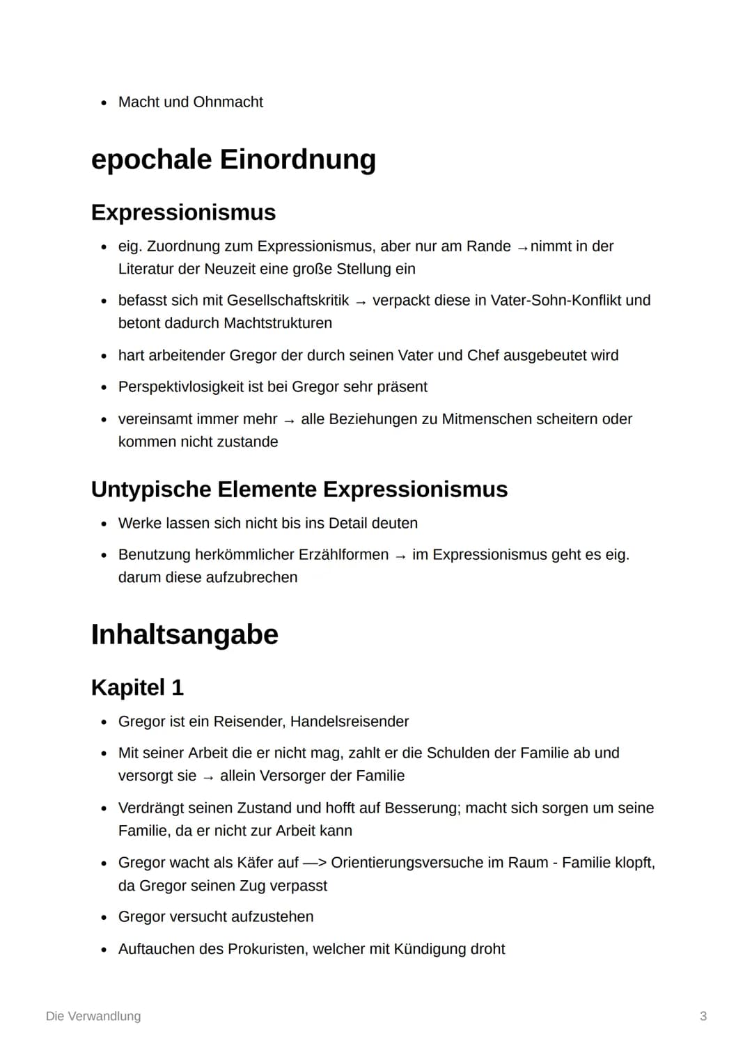 Die Verwandlung
Franz Kafka
Biografie
Franz Kafka wurde am 3. Juli 1883 in Prag, damals Teil Österreich-Ungarns,
geboren.
●
• Er stammte aus