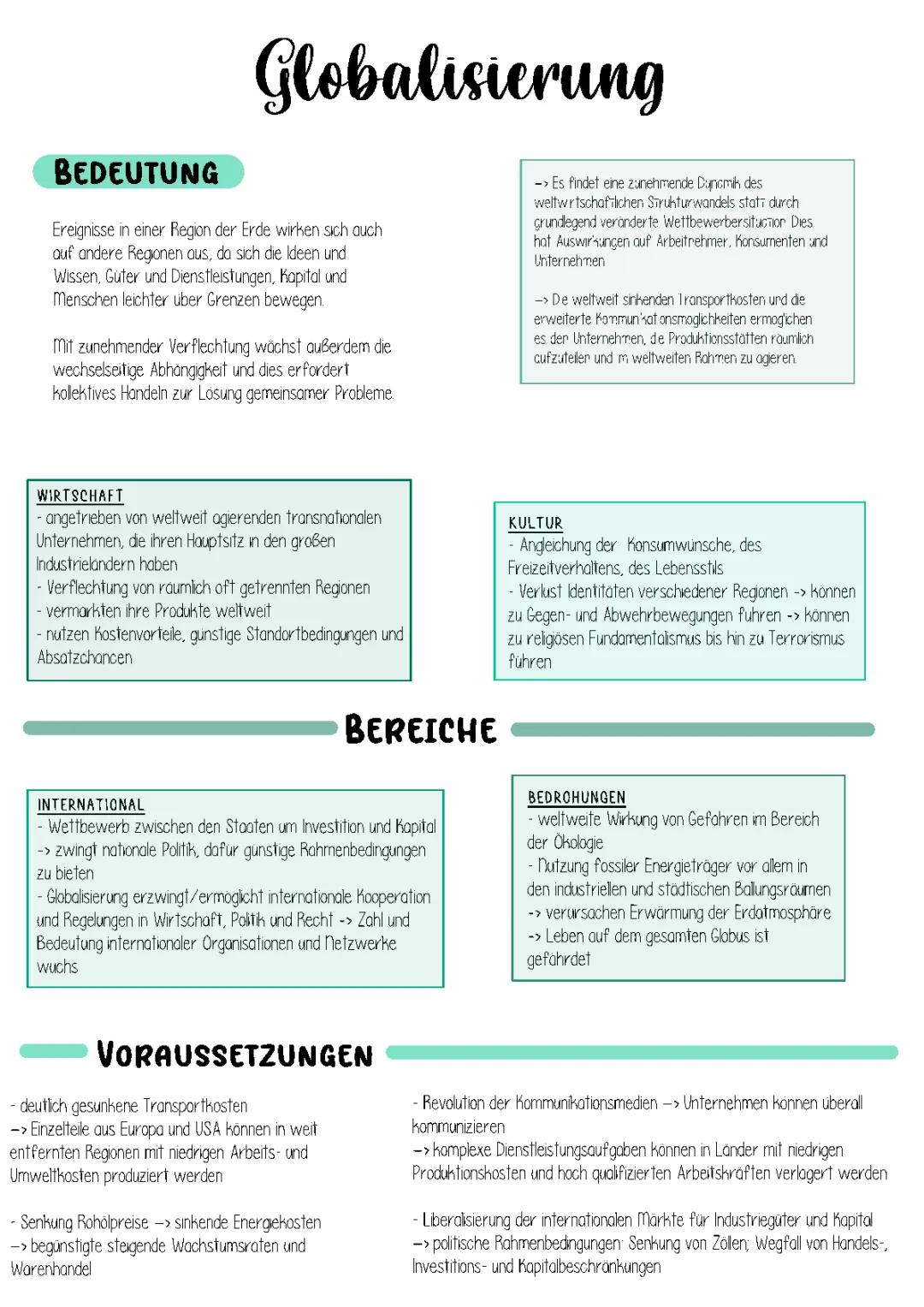 Wie Globalisierung unser Leben verändert - Auswirkungen auf Wirtschaft, Gesellschaft und Umwelt