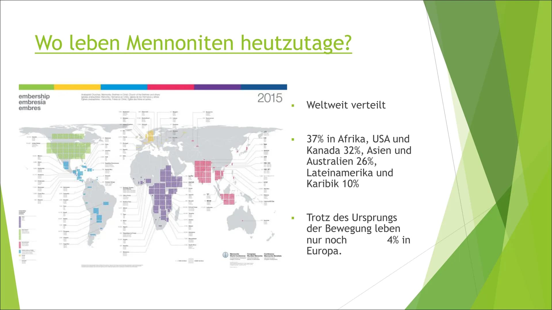 Mennoniten
Lebensweise, Herkunft und Unterschiede
Von Katharina zu Klampen ■
Themen:
1. Reformationszeit
2. Weitere Entwicklung
■
Abstammung