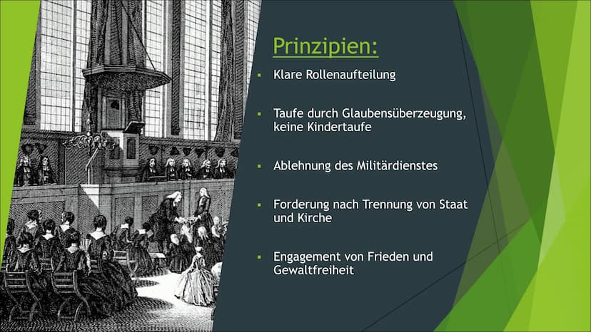 Mennoniten
Lebensweise, Herkunft und Unterschiede
Von Katharina zu Klampen ■
Themen:
1. Reformationszeit
2. Weitere Entwicklung
■
Abstammung