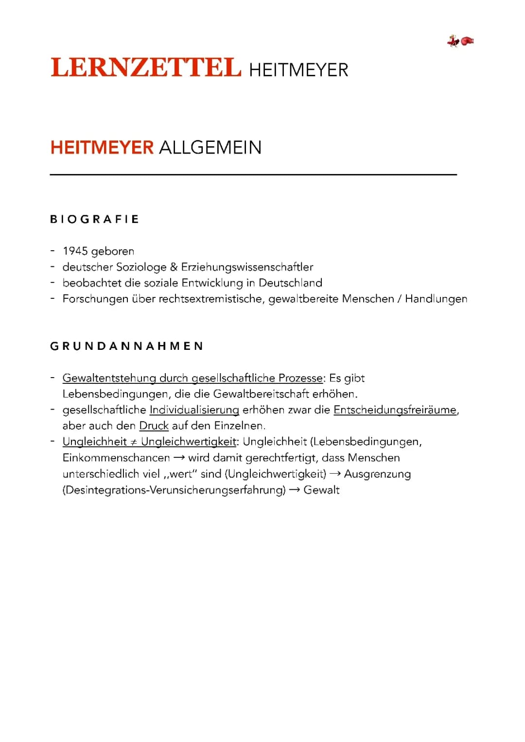 Heitmeyer Lernzettel (Abi 2023)