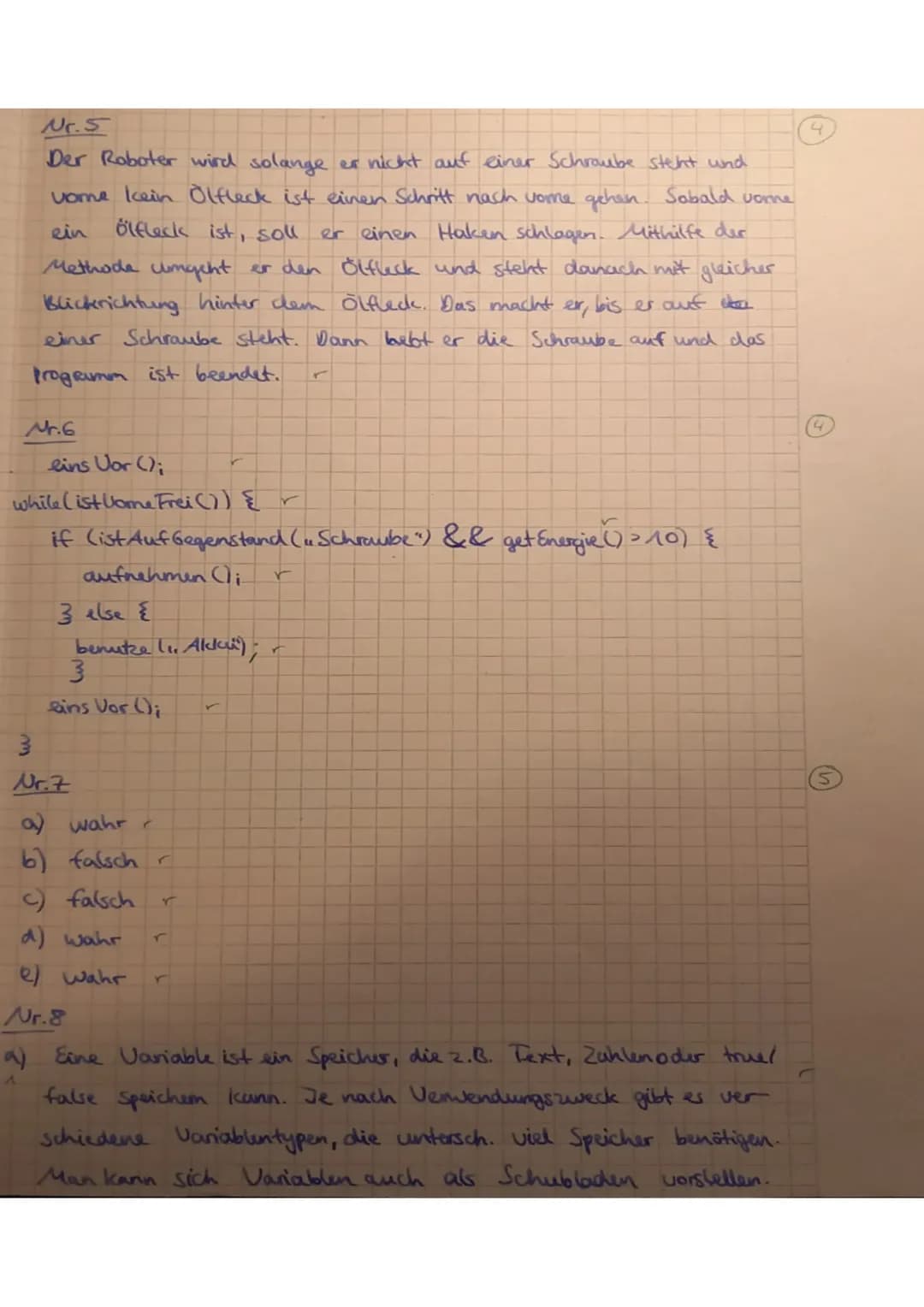 INFORMATIKKLA
Datum: 10.1.2
Meine mündliche Selbsteinschätzung:
Aufgabe 1: Erläutere folgende Begriffe aus der objektorientierten Programmie