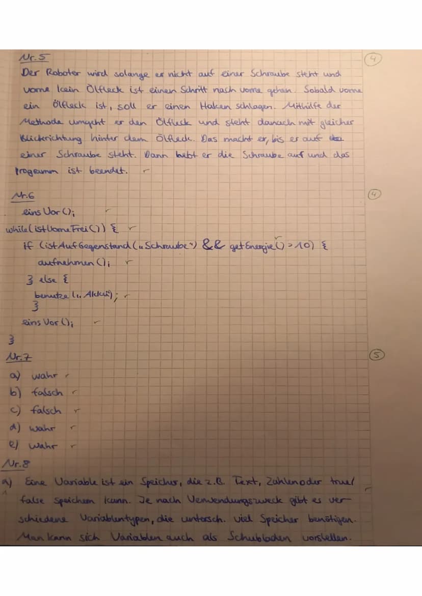 INFORMATIKKLA
Datum: 10.1.2
Meine mündliche Selbsteinschätzung:
Aufgabe 1: Erläutere folgende Begriffe aus der objektorientierten Programmie