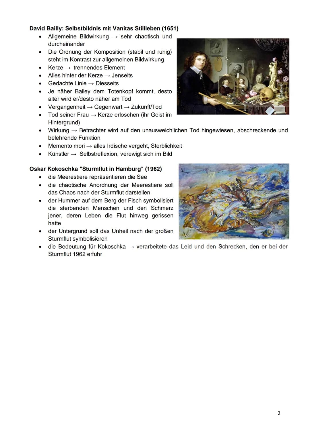 Epoche: Barock (Ende des 16. Jahrhunderts)
der Dreißigjährige Krieg (1618-1648)
Seuchen, Tod und Hungersnot sorgten für großes Leid in der B