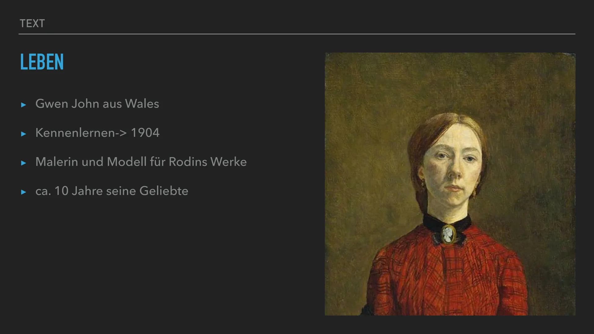 YUSRA SAIDI, Q1
LEBEN UND WERKE VOM BILDHAUER
AUGUSTE RODIN TEXT
STECKBRIEF
▸ Name: François-Auguste-René
Rodin
► Geboren: 12 November 1840 